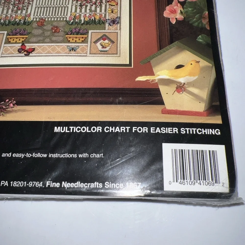 1995 Vintage Bucilla Counted Cross‎ Stitch Kit 41069 NEARER GOD'S HEART 11